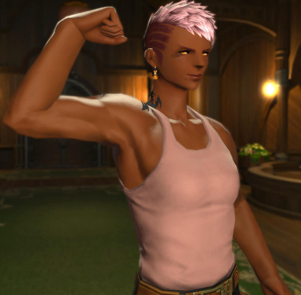 Flexin' on the haters.